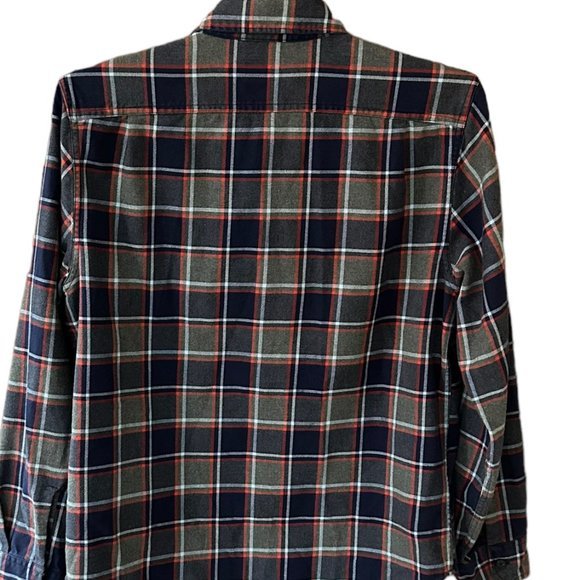 Men's Bonobos Flannel Button Up Shirt Plaid Large Standard Fit Great Condition - Picture 2 of 3